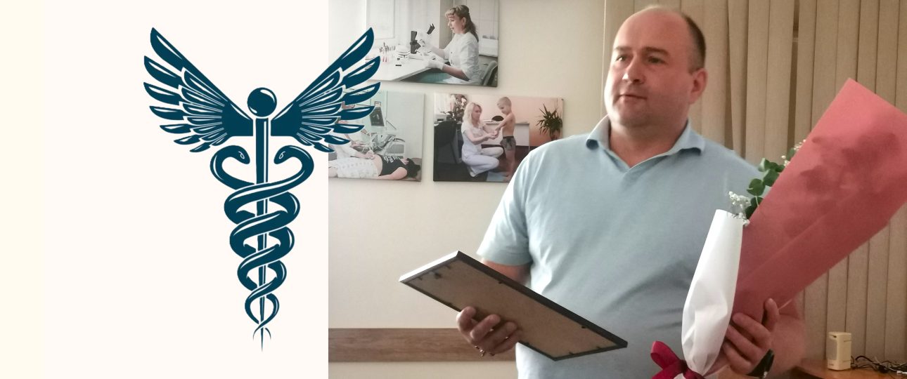 Олег Дзюбенко привітав колектив обласного перинатального центру з нагоди Дня медичних працівників