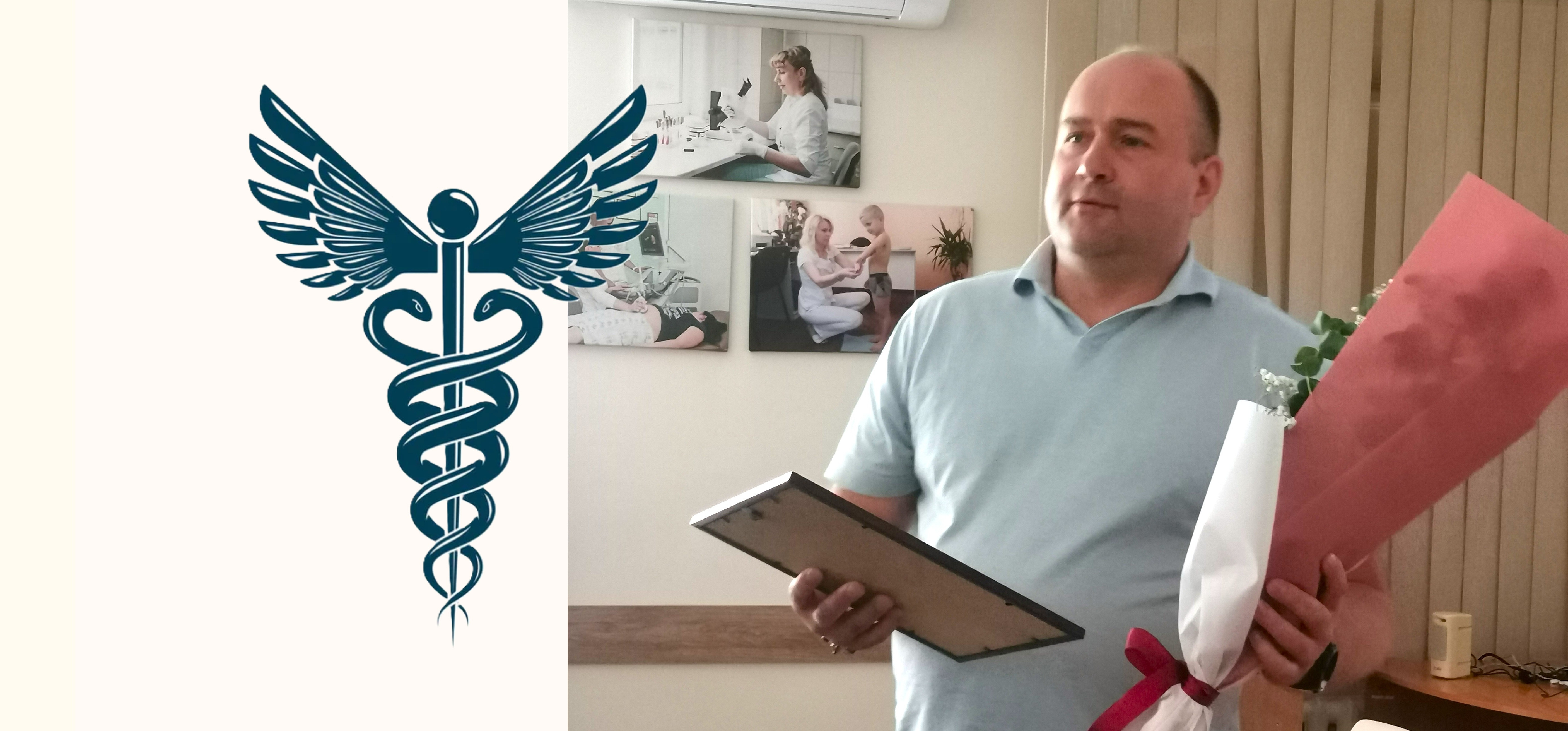 Олег Дзюбенко привітав колектив обласного перинатального центру з нагоди Дня медичних працівників Олег Дзюбенко привітав колектив обласного перинатального центру з нагоди Дня медичних працівників
